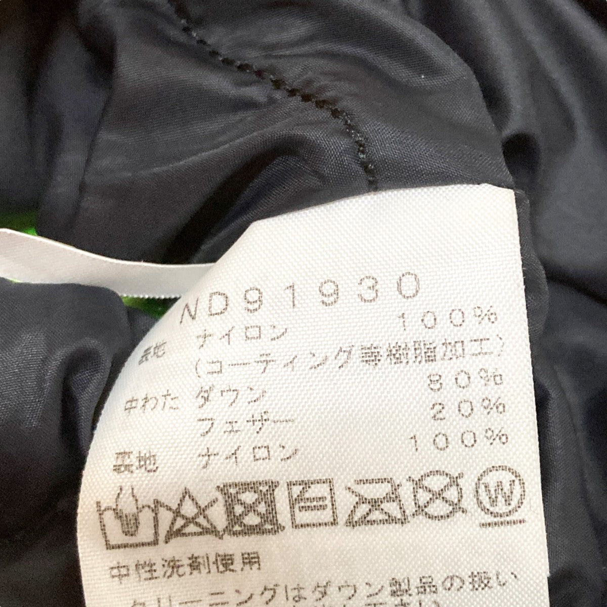 Mountain Down JacketダウンジャケットND91930