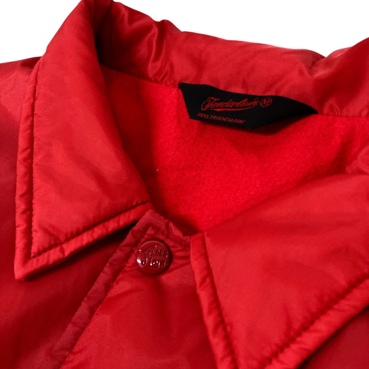TENDERLOIN(テンダーロイン) コーチジャケット レッド サイズ M