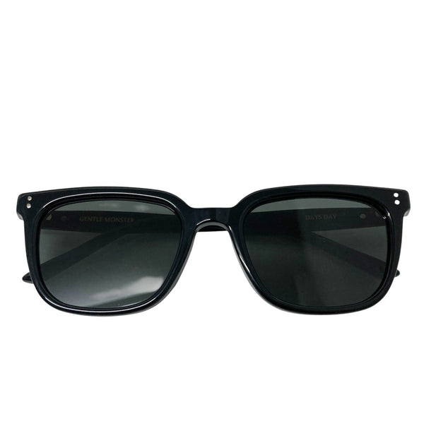 Gentle Monster DEUS ブラック スクエア型 サングラス GENTLE MONSTER(ジェントルモンスター) DAYS DAY 01スクエアサングラス