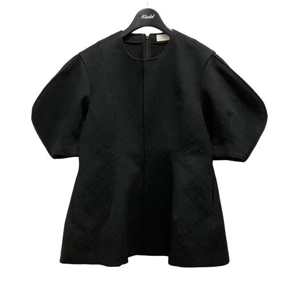 cygne(シーニュ) cecile ジャガードトップスチュニック ブラック