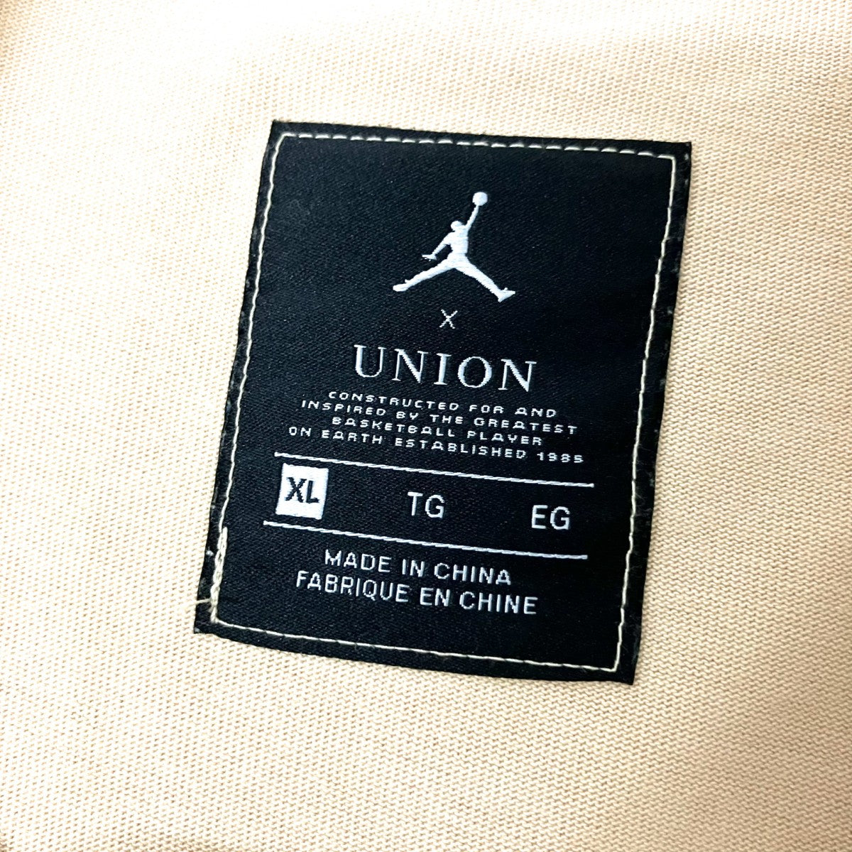 JORDAN BRAND×UNION ダメージ加工半袖TシャツDM2839 268 古着・中古-4枚目のアイテム画像