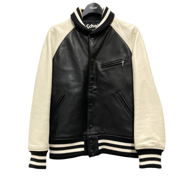 Schott×eYe COMME des GARCONS JUNYAWATANABE MAN レザースタジャンWA