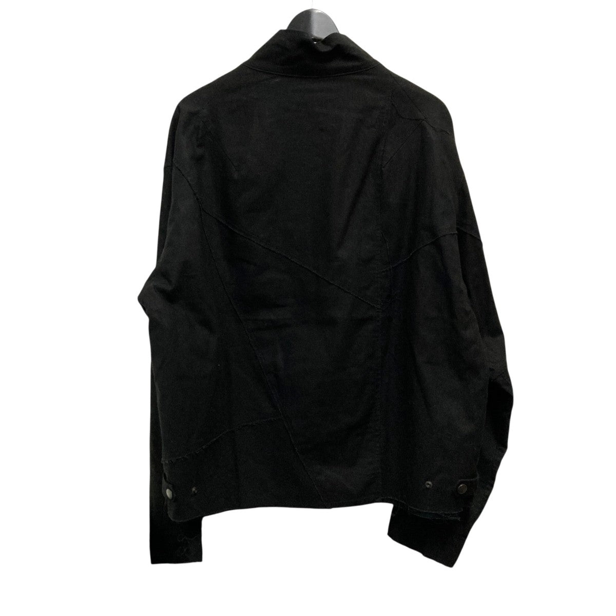 ancellm ジャケット　美品 アンセルム“経年変化の表情”レザージャケット＆パッチワーク