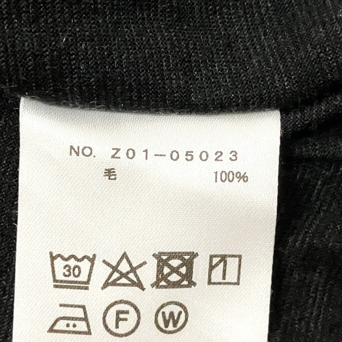 COMOLI サマーウールTシャツZ01 05023 古着・中古-4枚目のアイテム画像