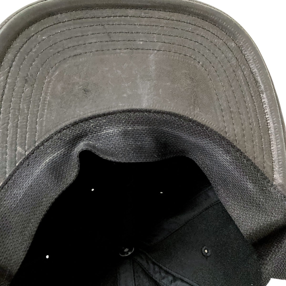 100% 1ml 雑貨品 KIJIMA TAKAYUKI(キジマタカユキ) DEER LEATHER 6P CAPレザーキャップ