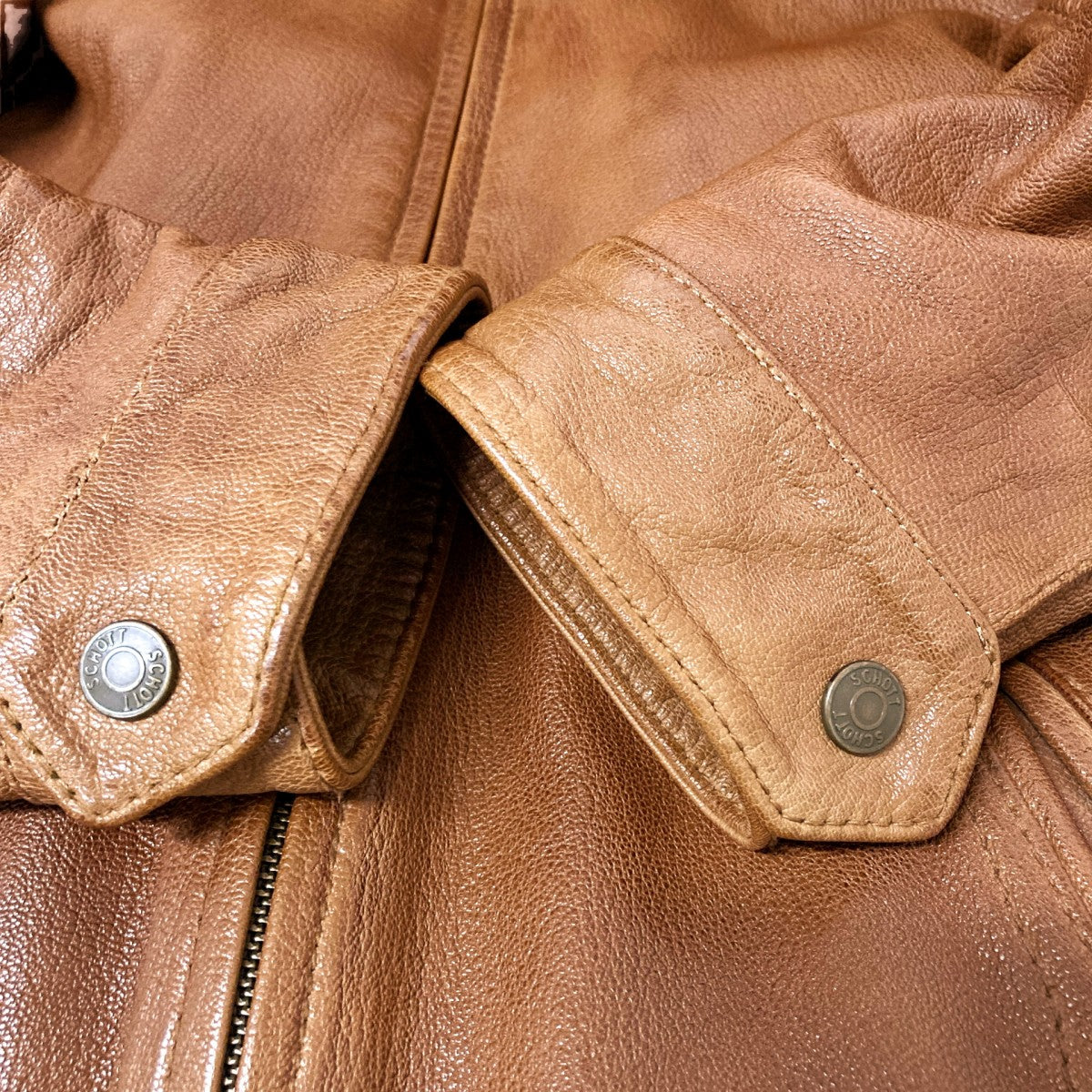 Schott(ショット) GOAT SKIN JACKETレザージャケット3151041 3151041