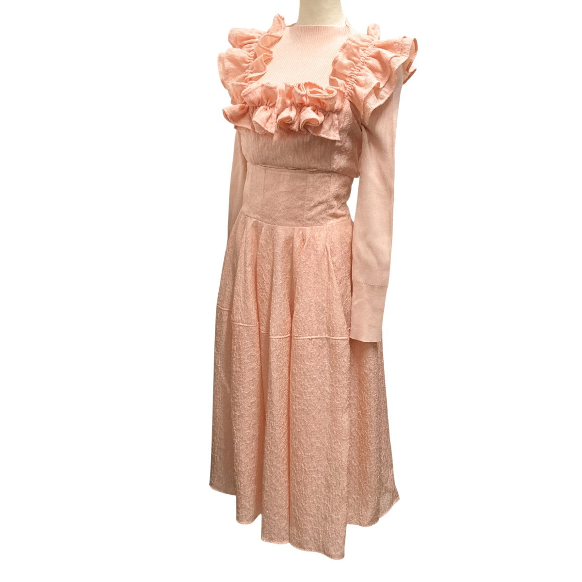 FURFUR レイヤードニットセットワンピースRWFO244097 古着・中古-3枚目のアイテム画像