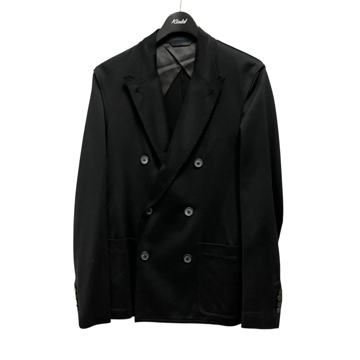 LANVIN シルク混ダブルジャケットM01JL154 古着・中古-1枚目のアイテム画像