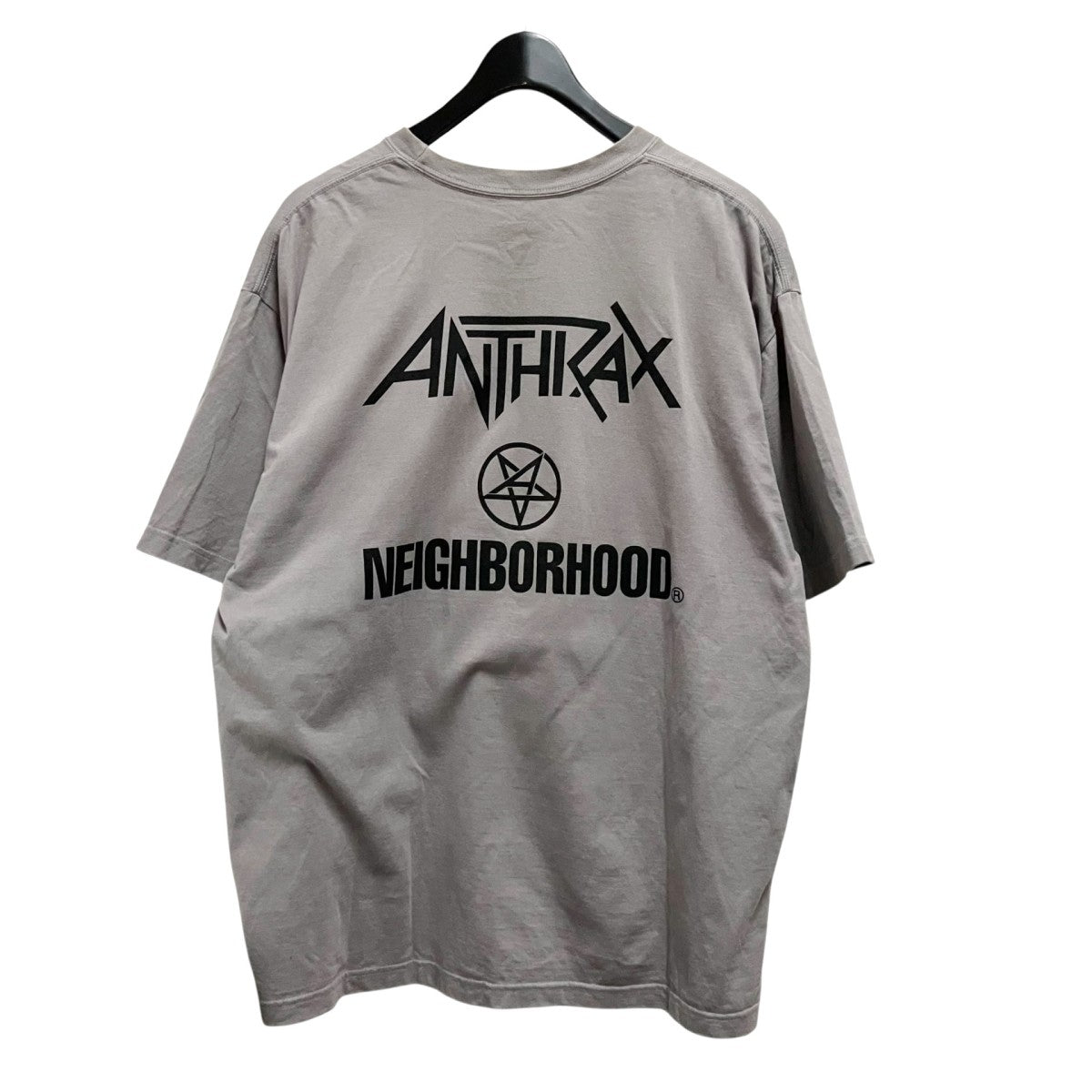 NEIGHBORHOOD×ANTHRAX 半袖Tシャツ 古着・中古-2枚目のアイテム画像