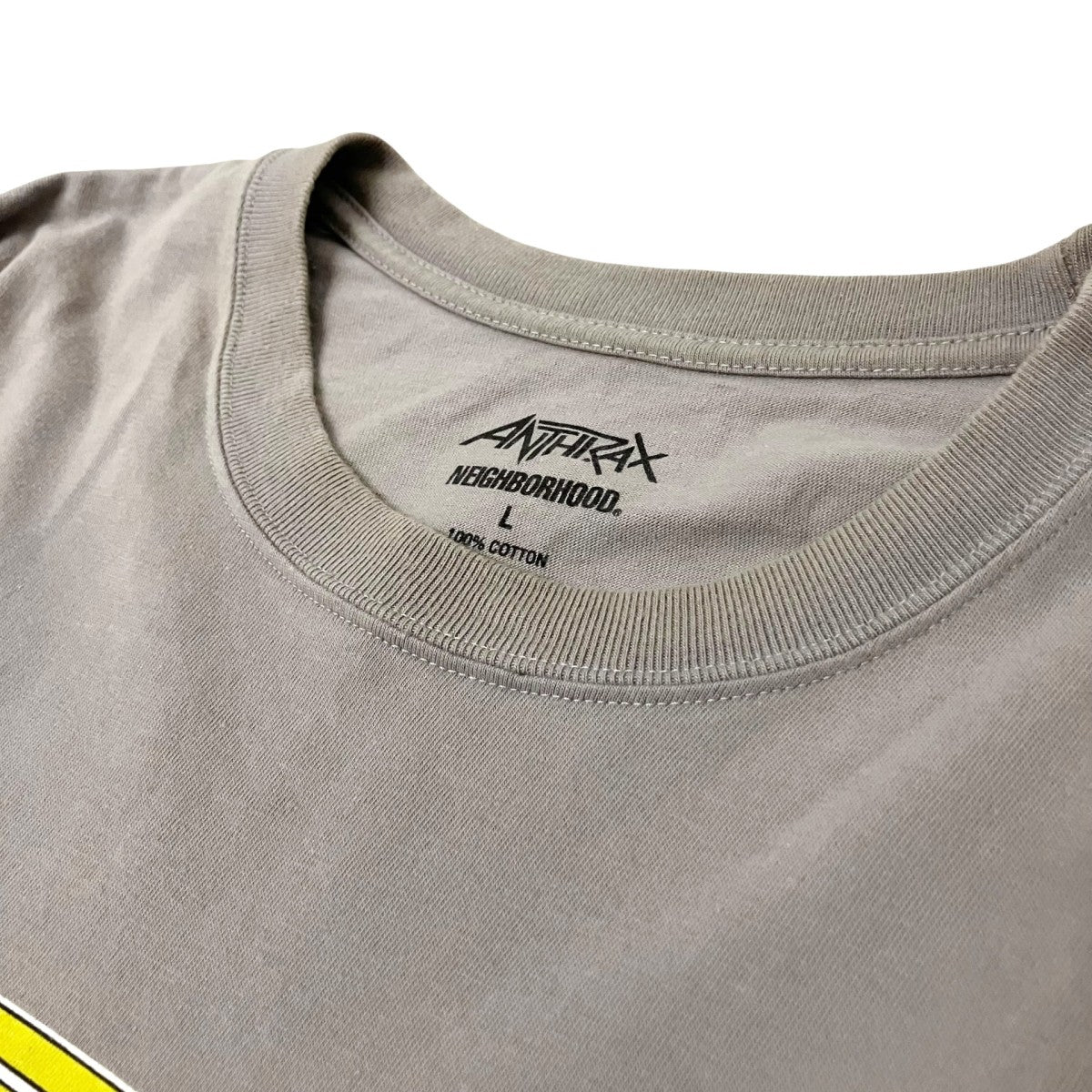 NEIGHBORHOOD×ANTHRAX 半袖Tシャツ 古着・中古-3枚目のアイテム画像
