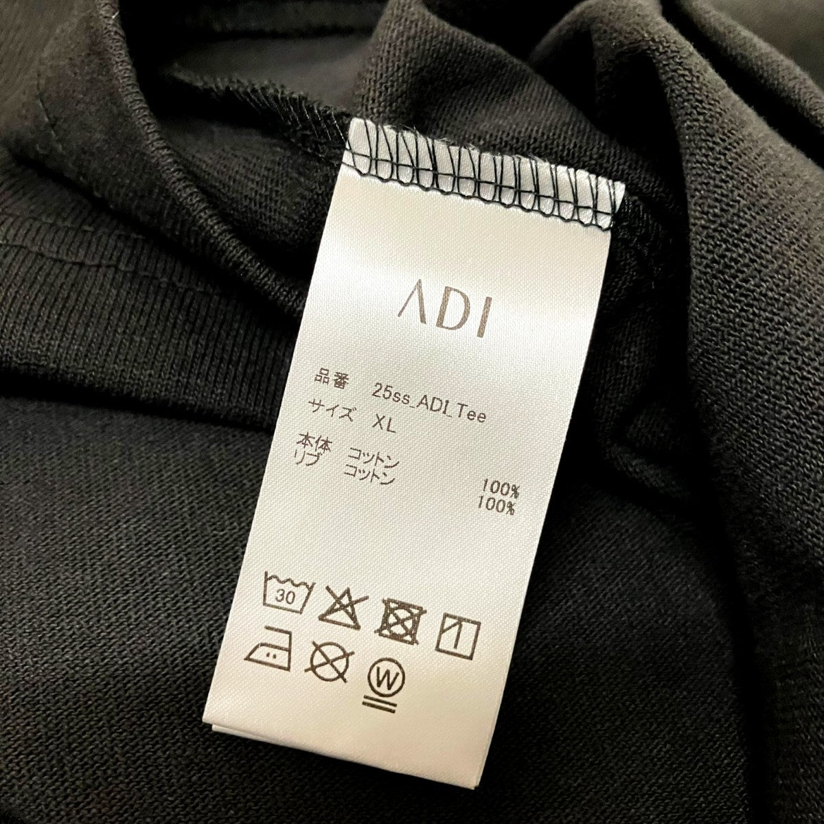 ADI 25ssADI Tee半袖Tシャツ 古着・中古-4枚目のアイテム画像