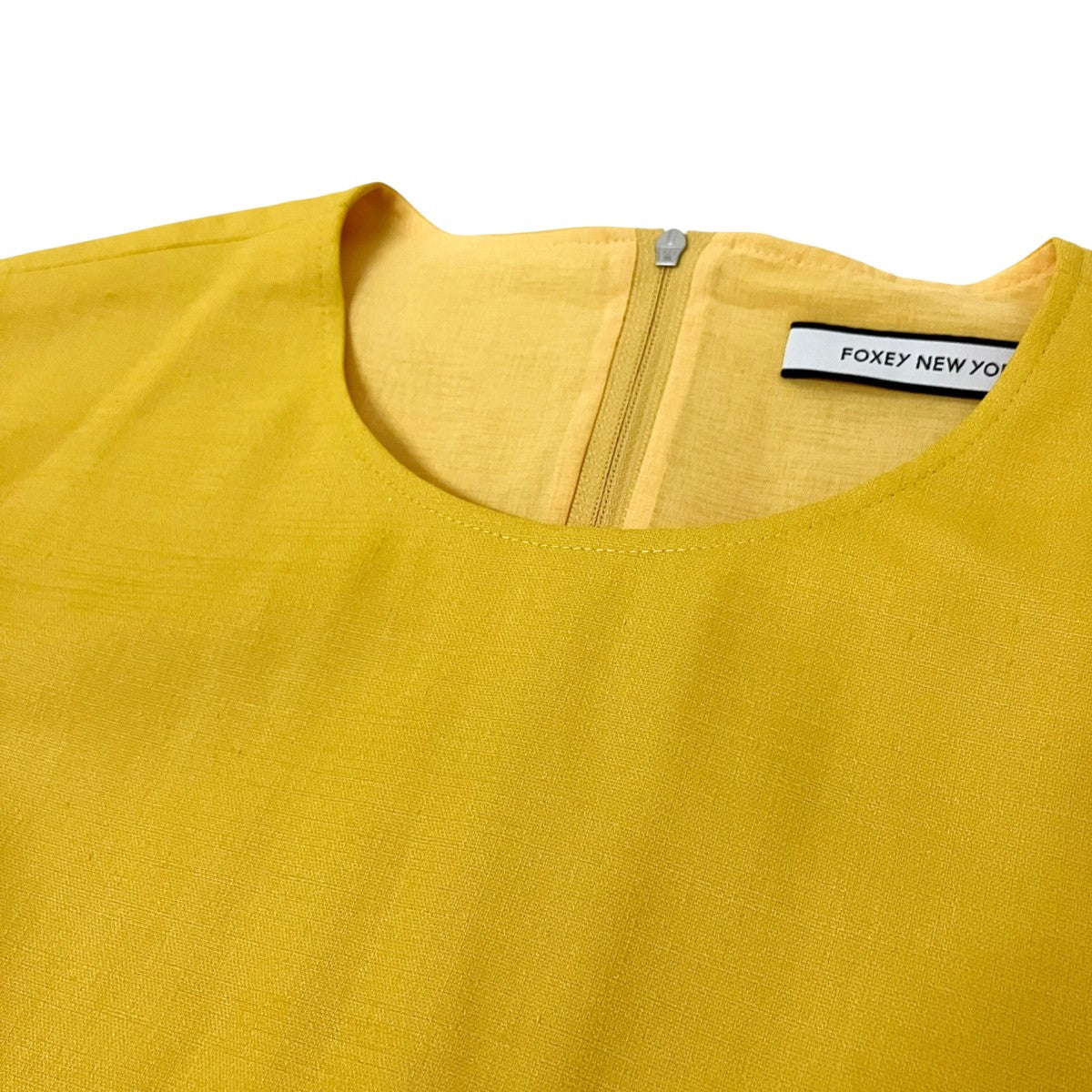 FOXEY NEWYORK ノースリーブワンピースNS00E501PR 古着・中古-4枚目のアイテム画像