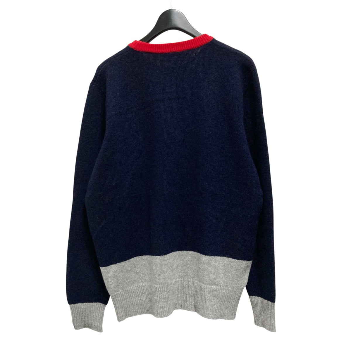 MARNI(マルニ) ロゴニットM00932 M00932 ネイビー×グレー サイズ