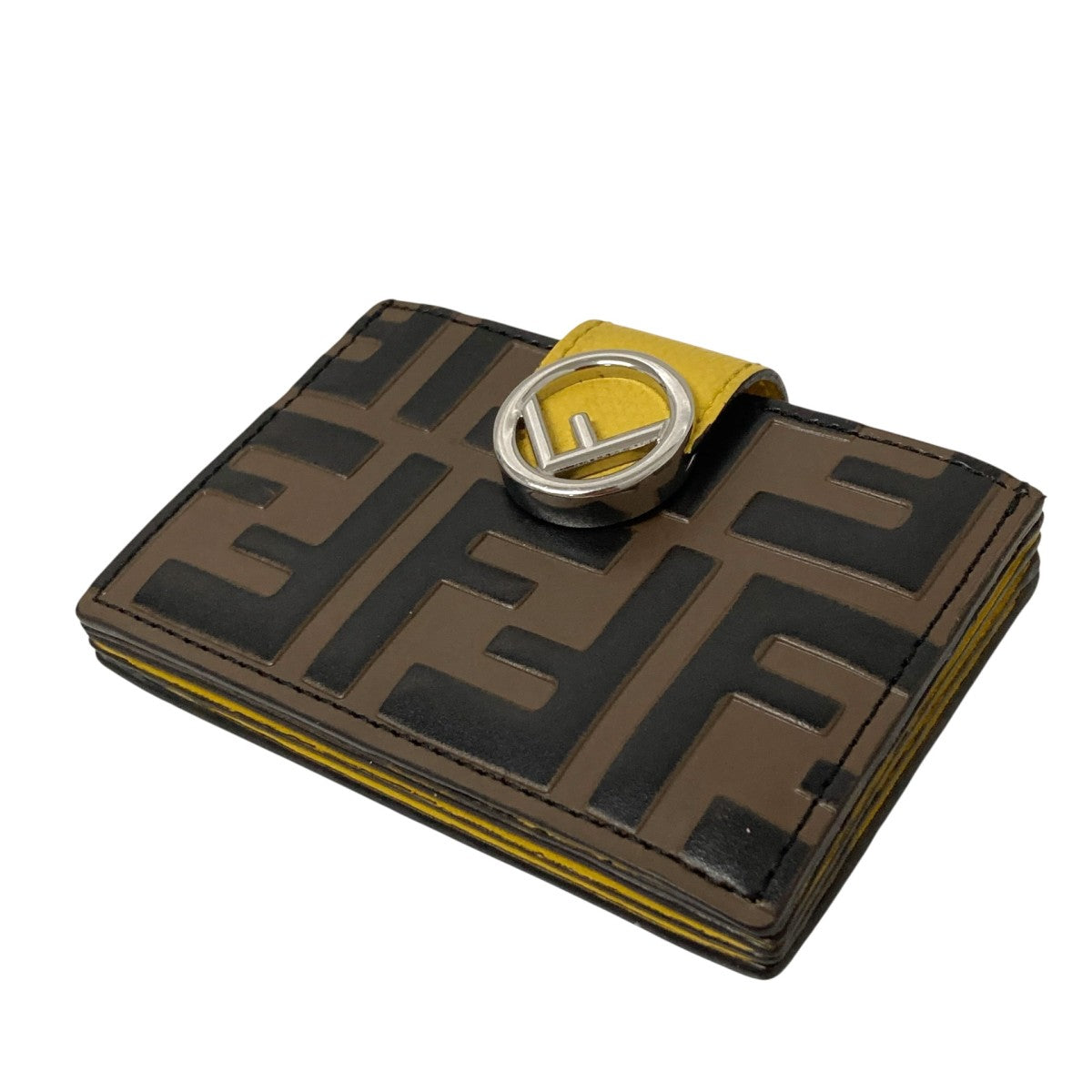 FENDI　フェンディ　ズッカ　小物　ケース　カーキ　ロゴ FENDI フェンディ ズッカ 小物 ケース カーキ ロゴ