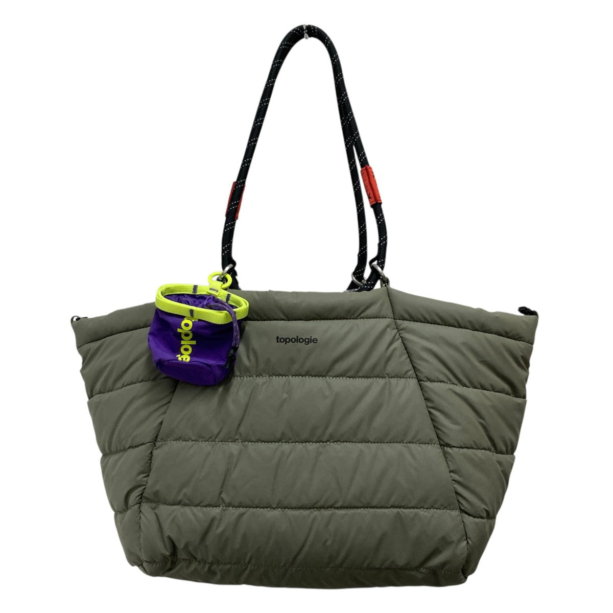 topologie トートバッグ 黒 緑ハンドル Topologie(トポロジー) トートバッグ グリーン×ブラック｜【公式