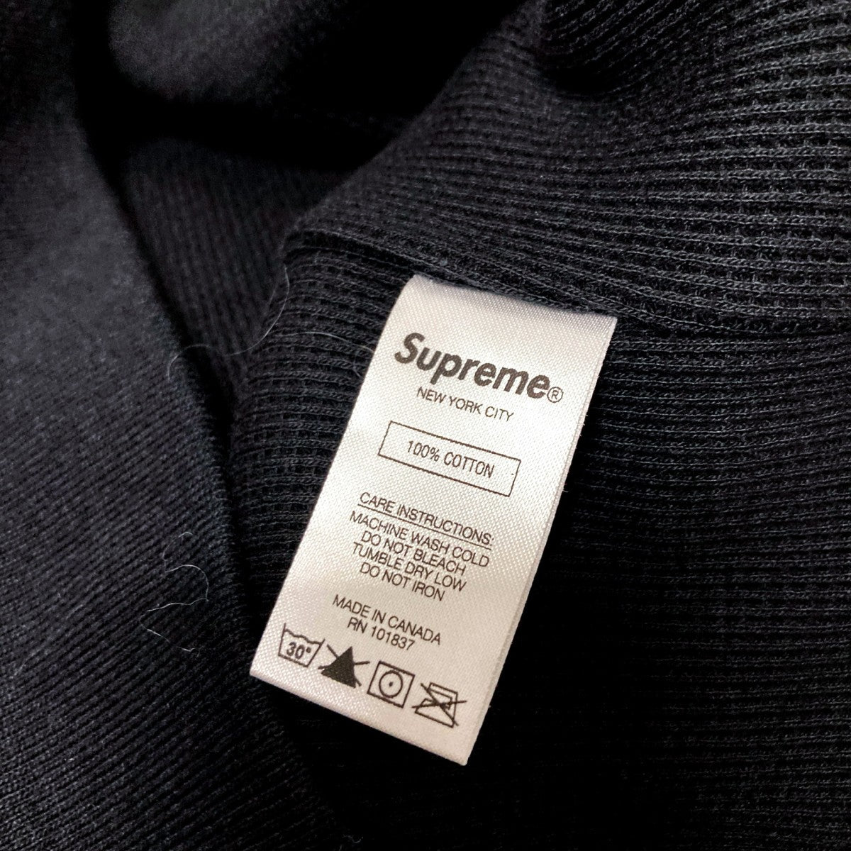 Supreme(シュプリーム) Arc Logo Thermal Zip Up Sweatジップパーカー