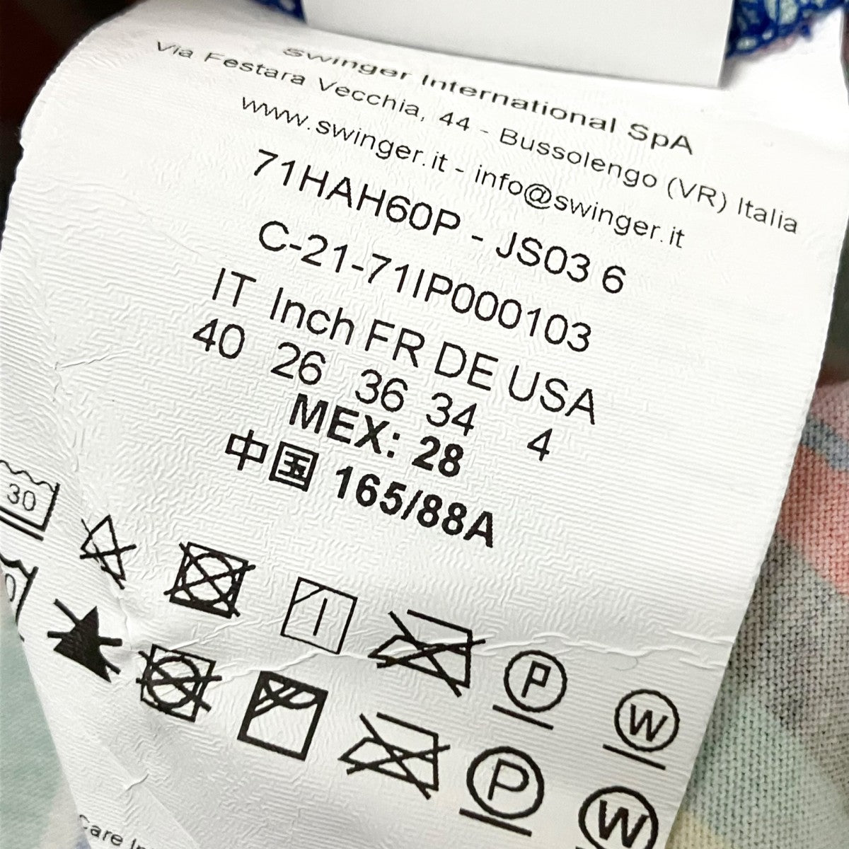 半袖Tシャツ71HAH60P