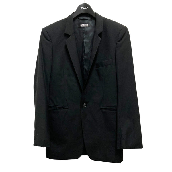 RAF SIMONS(ラフシモンズ) テーラードジャケット ブラック サイズ 44