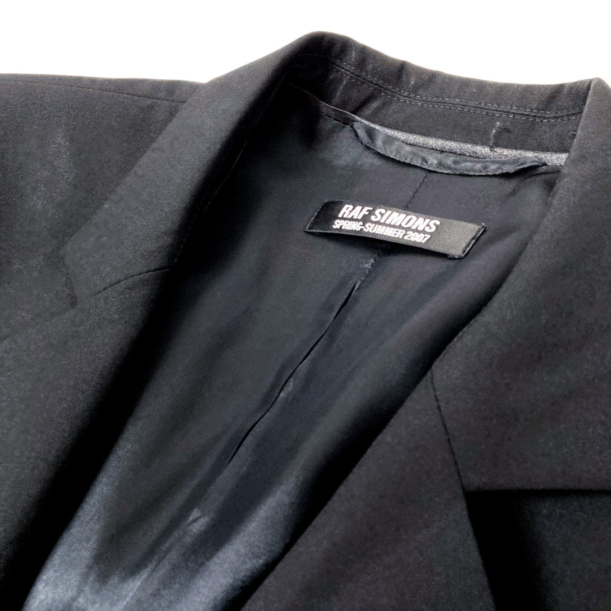 RAF SIMONS(ラフシモンズ) テーラードジャケット ブラック