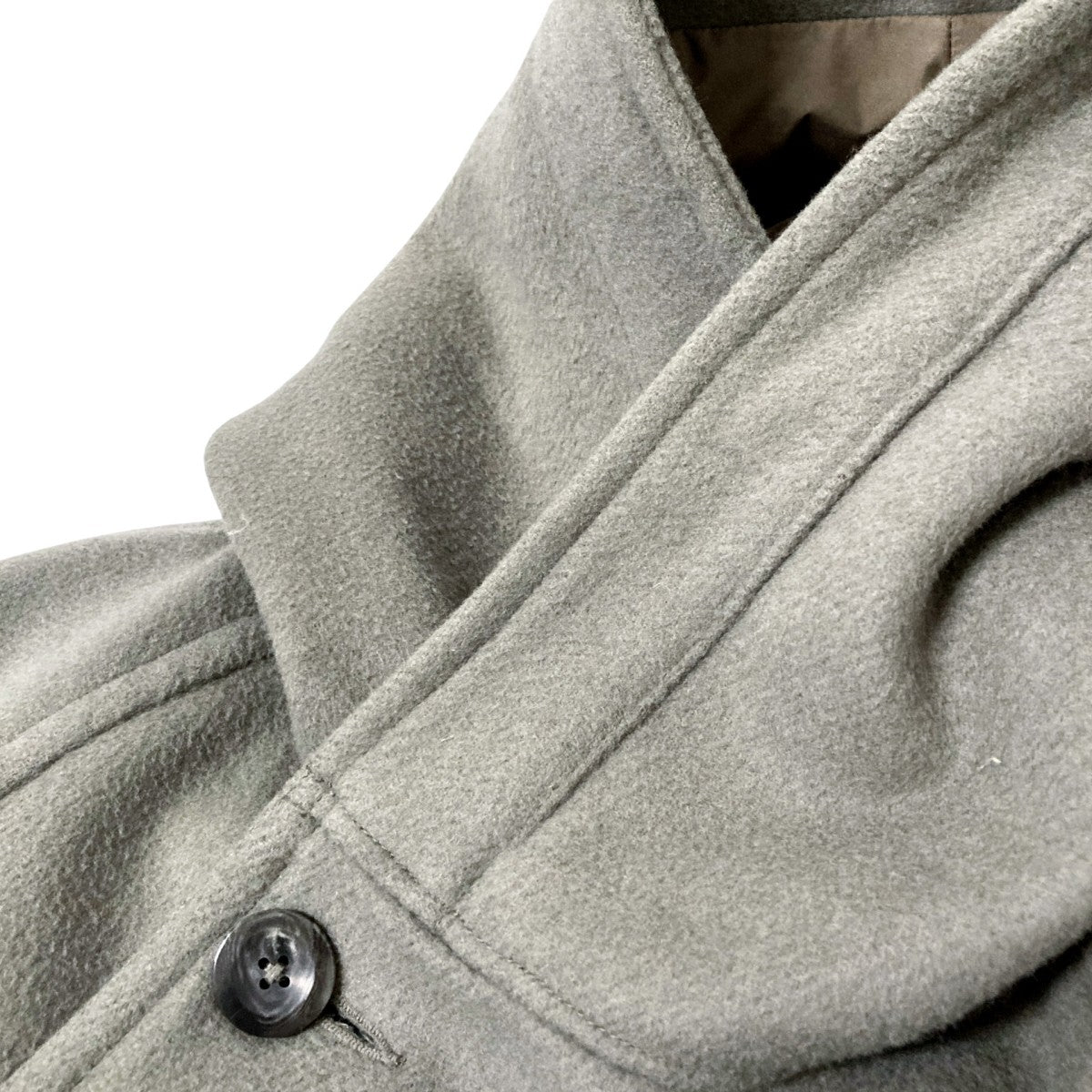 【中古】ノンネイティブ nonnative セーラー フーデッド ゴア ウインドストッパー コート NN-JU3206 1 グレー ●251013 nonnative(ノンネイティブ) SAILOR HOODED COAT W／N MELTONフーデット