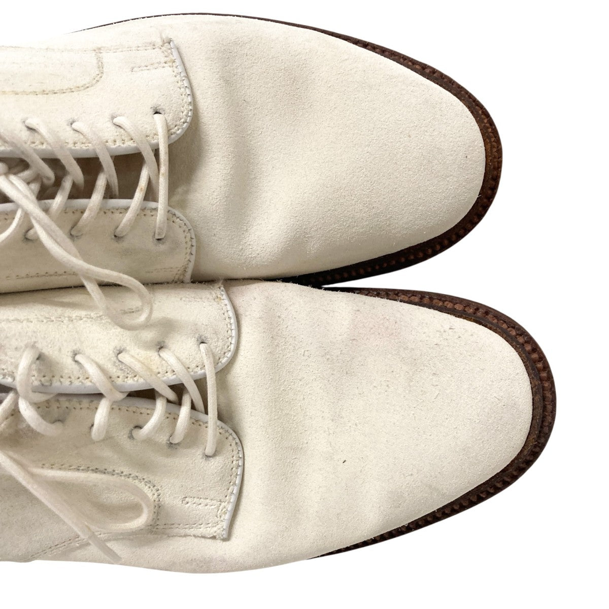 ALDEN×SHIPS レースアップシューズ293307 293307 ホワイト サイズ 8