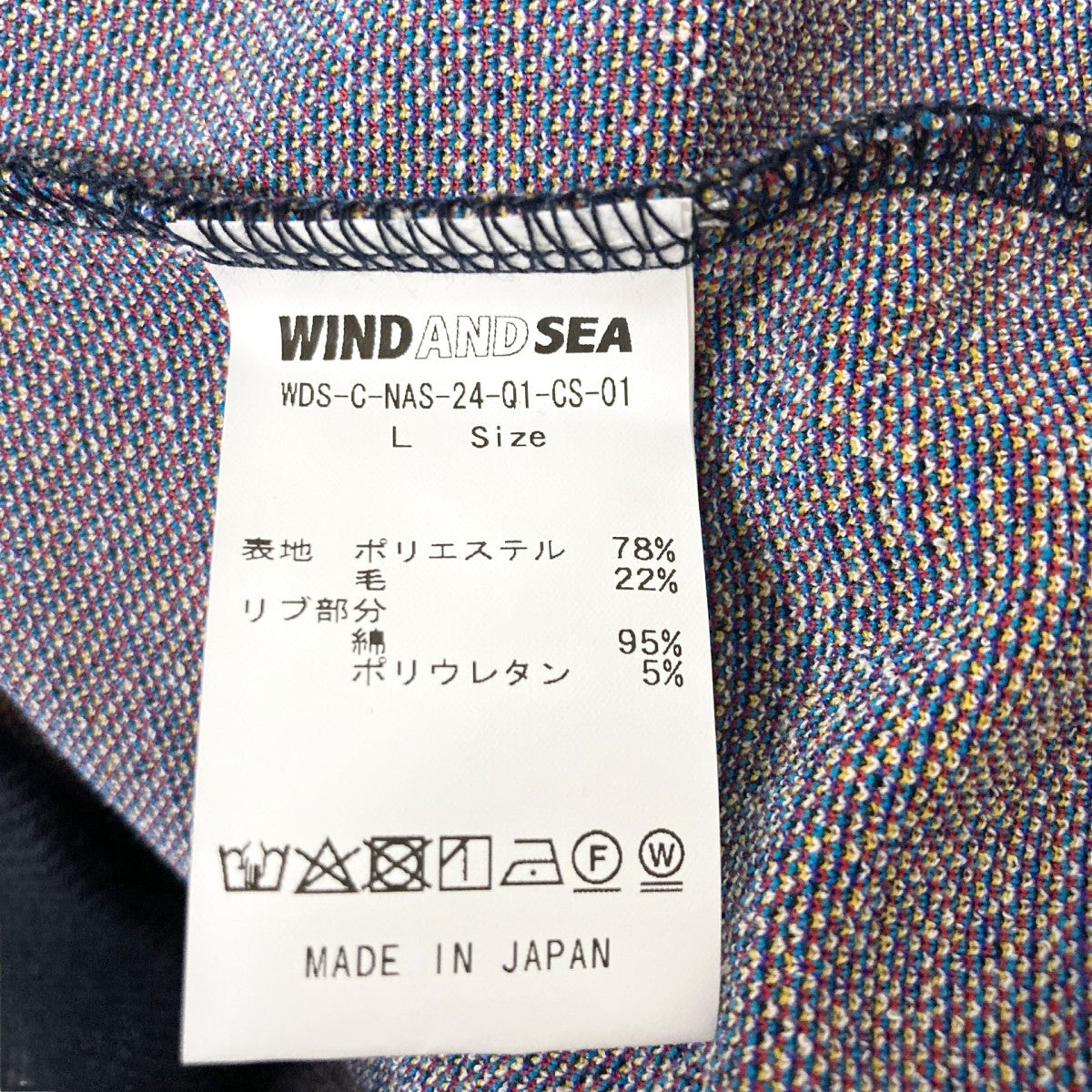 WIND AND SEA NAS GRAPHIC PARKAプルオーバーパーカーWDS C NAS 24 Q1 CS 01 古着・中古-4枚目のアイテム画像
