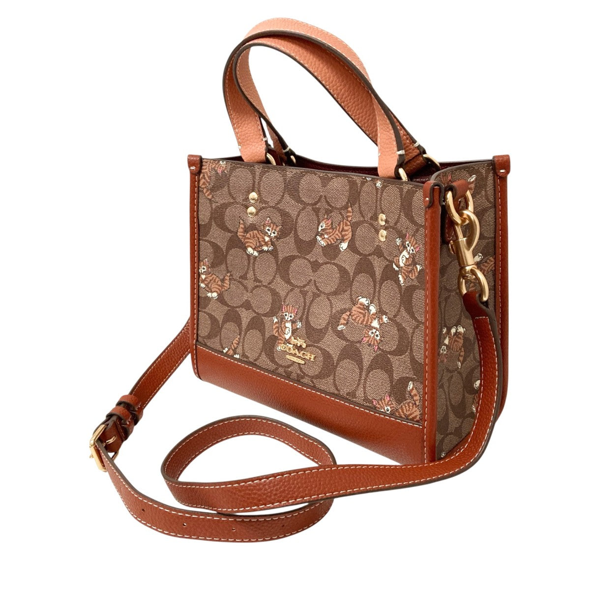 COACH(コーチ) ダンシング キトゥン2WAYショルダーバッグCC424 CC424