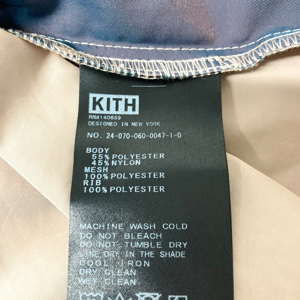 KITH(キス) 24SSDAYTON MESH COMBO PULLOVERナイロンプル