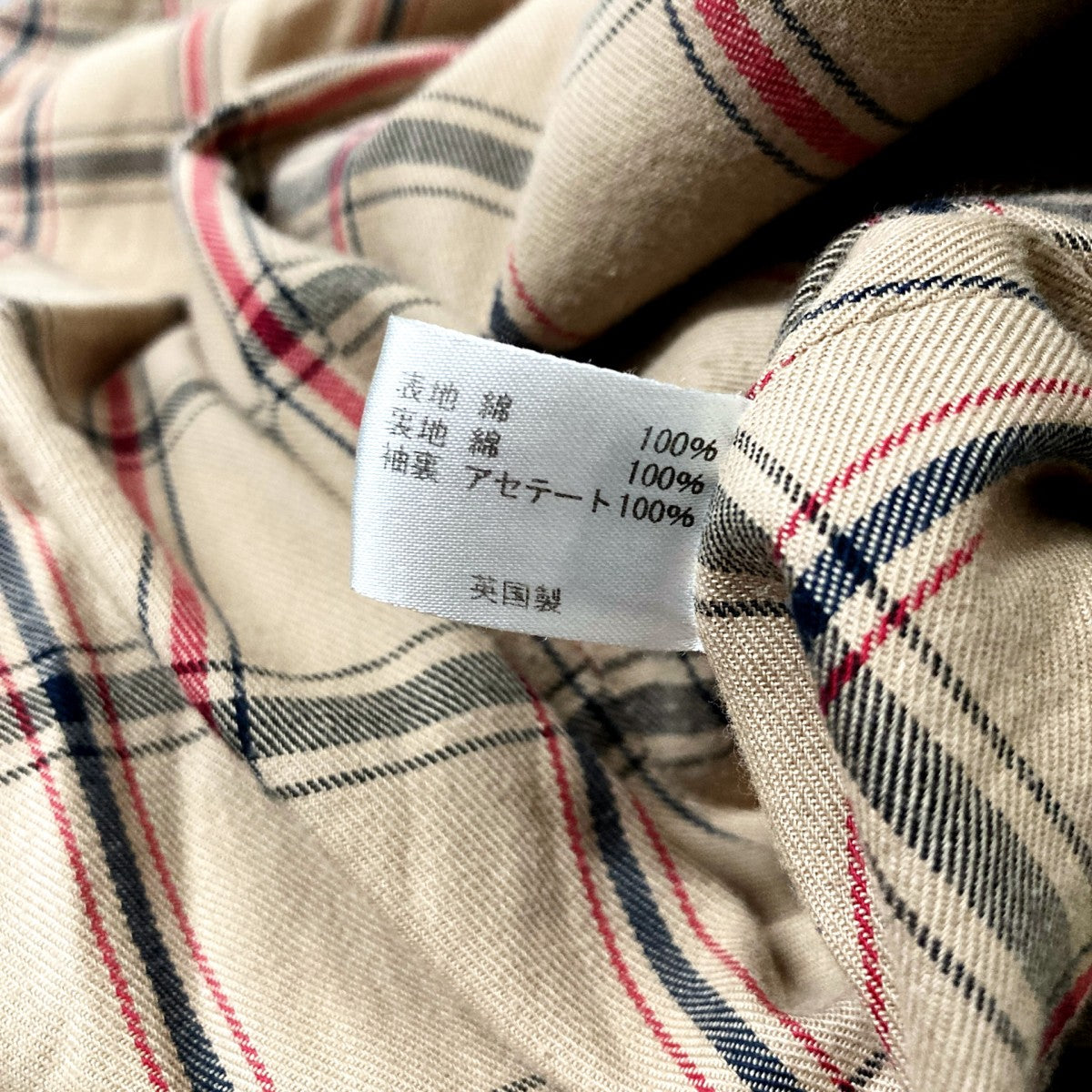 GRENFELL ステンカラーコート 古着・中古-8枚目のアイテム画像