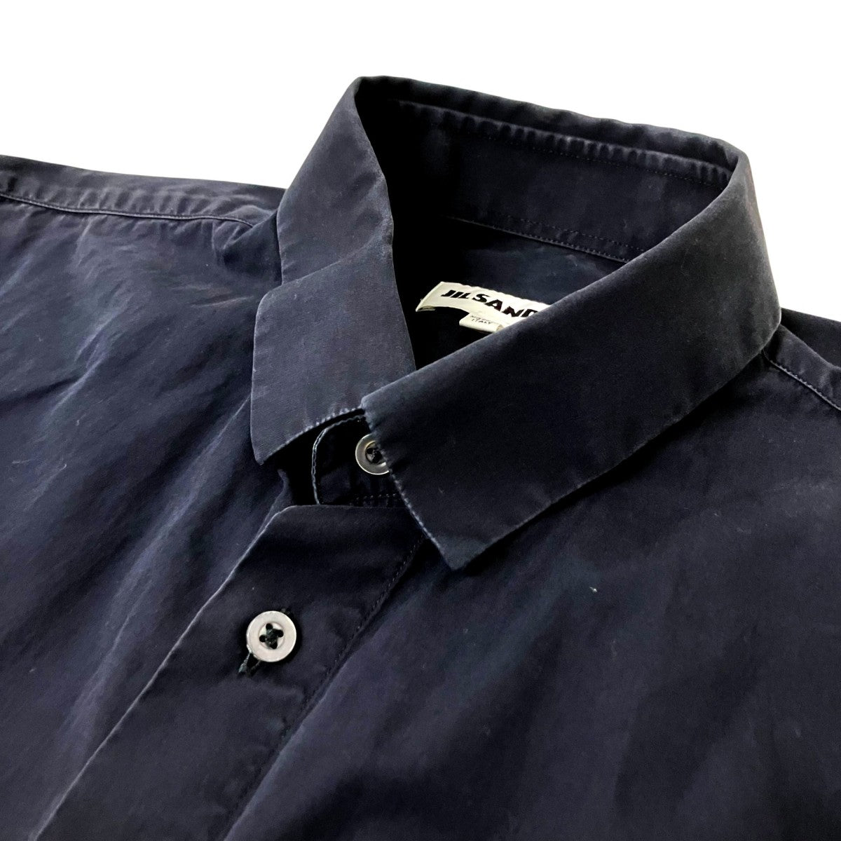 JIL SANDER(ジルサンダー) 半袖シャツJSUO742226 JSUO742226 ネイビー