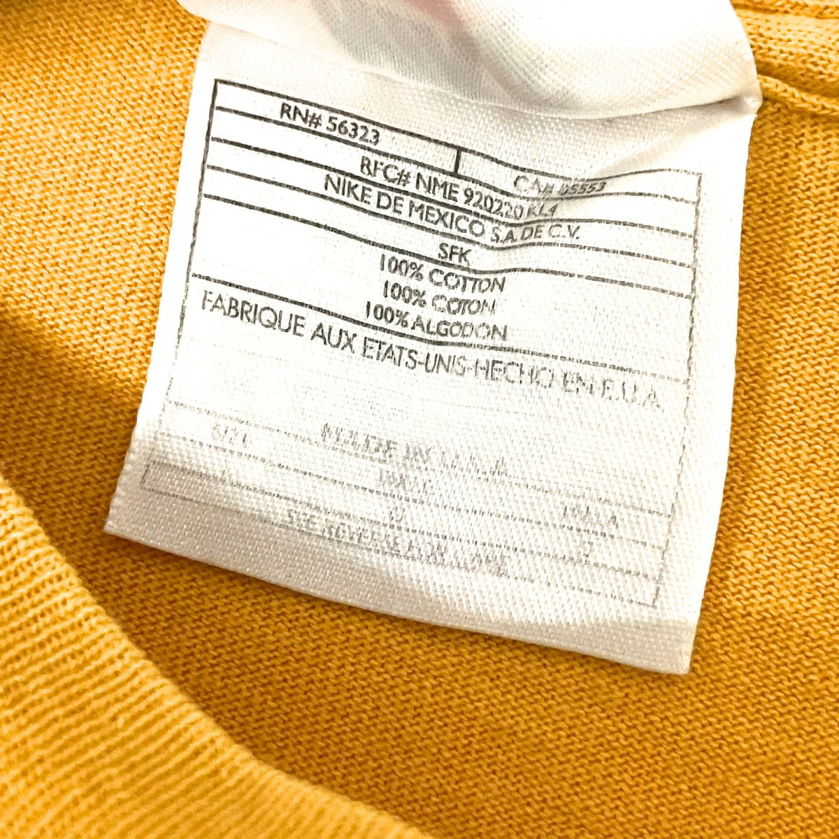 NIKE 半袖TシャツNME920220KL4 古着・中古-4枚目のアイテム画像