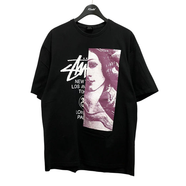 stussy(ステューシー) WT VENUS TEE' WORLD TOUR半袖Tシャツ ブラック