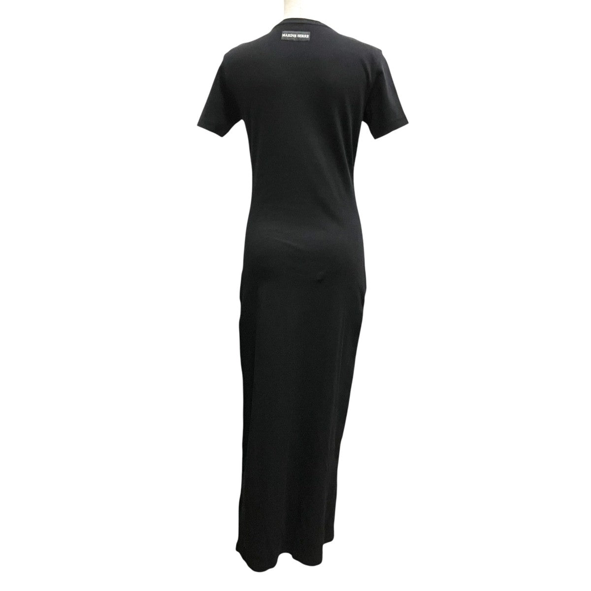 marine serre Organic Cotton Rib Tube DressシャツワンピースWDR057 CJER0011 古着・中古-2枚目のアイテム画像