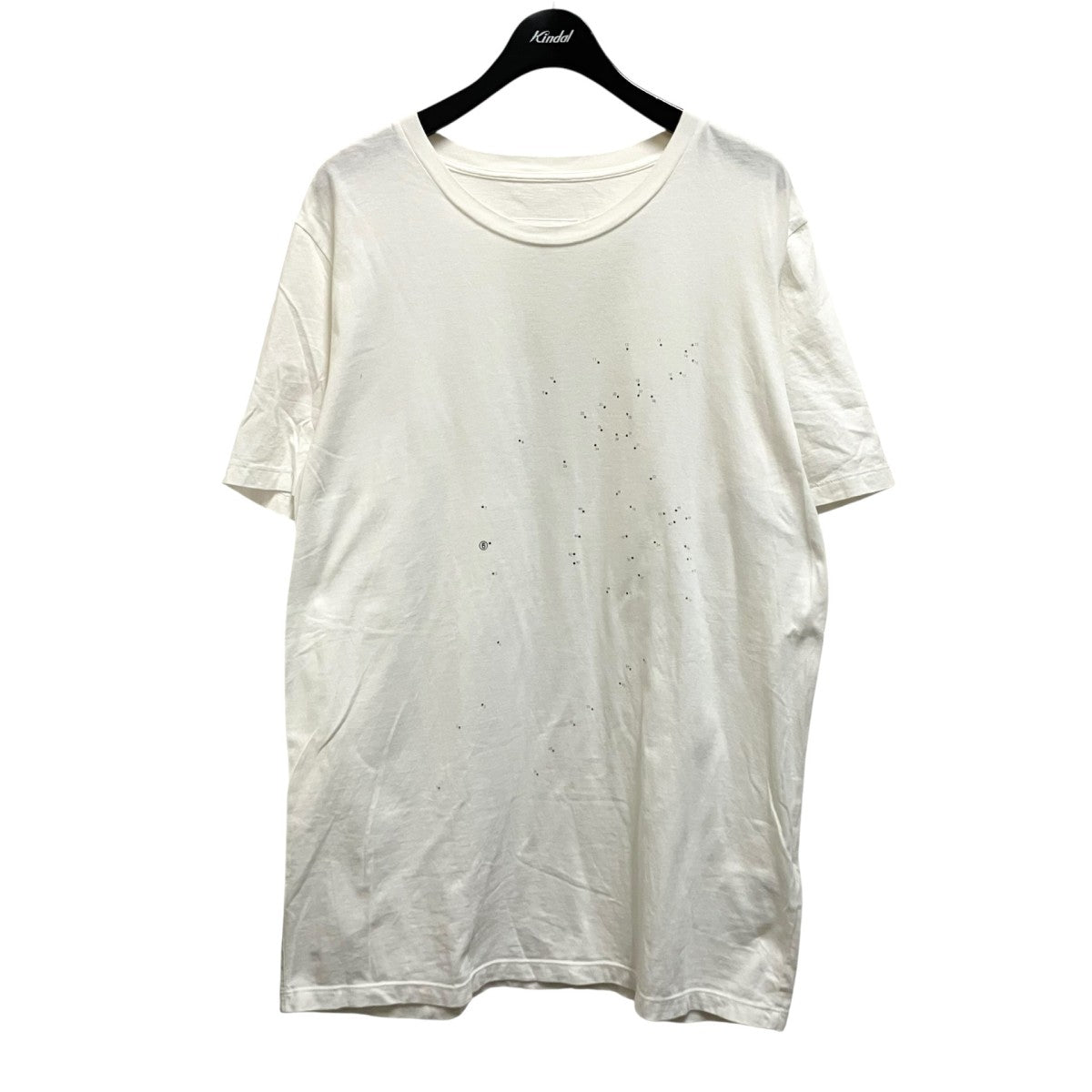 MM6 Maison Margiela CREW NECK CONSEGNATA CON PENNARELLO CANCELLABILE LAVABILE半袖TシャツS52GC0097 古着・中古-1枚目のアイテム画像