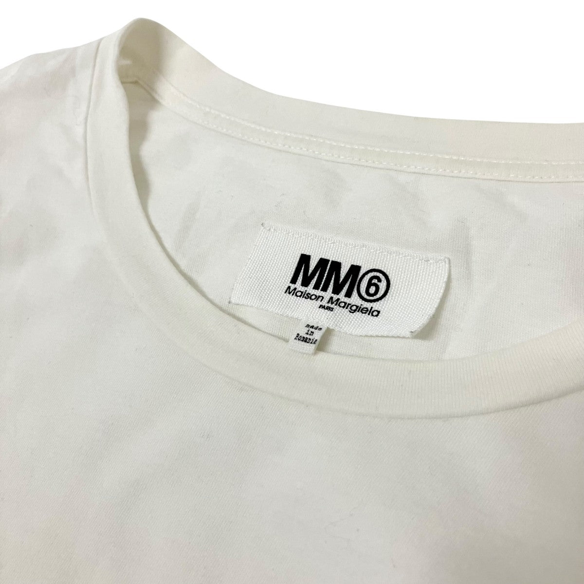 MM6 Maison Margiela CREW NECK CONSEGNATA CON PENNARELLO CANCELLABILE LAVABILE半袖TシャツS52GC0097 古着・中古-3枚目のアイテム画像