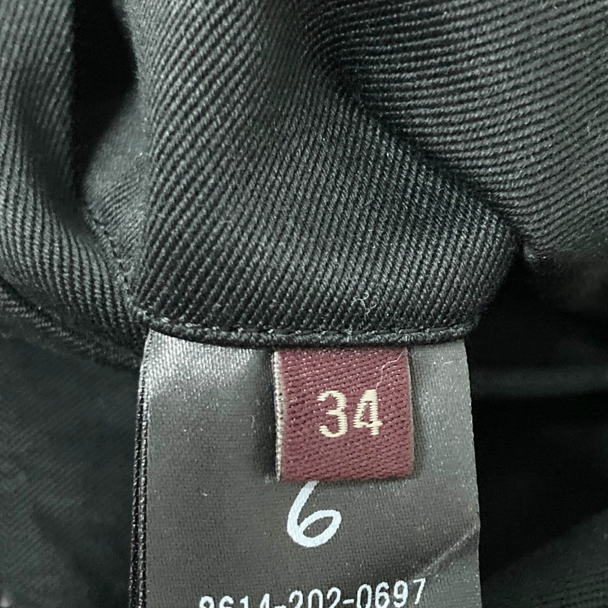 6(ROKU) BEAUTY＆YOUTH タックパンツ8614 202 0697 古着・中古-5枚目のアイテム画像