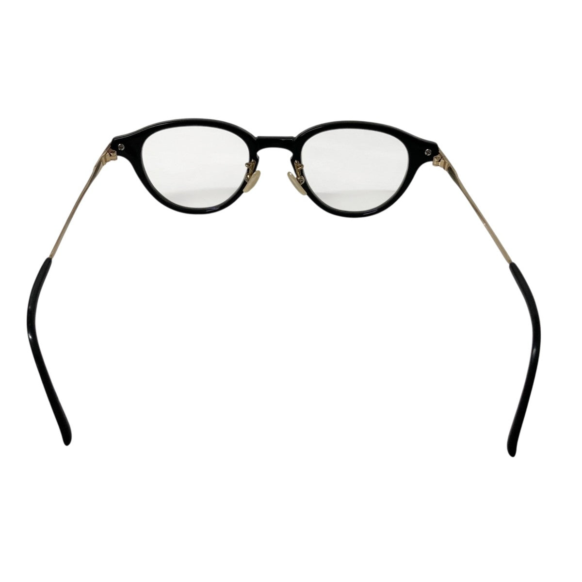 Ayame(アヤメ) CROWN眼鏡1202 1202 ブラック×ゴールド サイズ 48□22