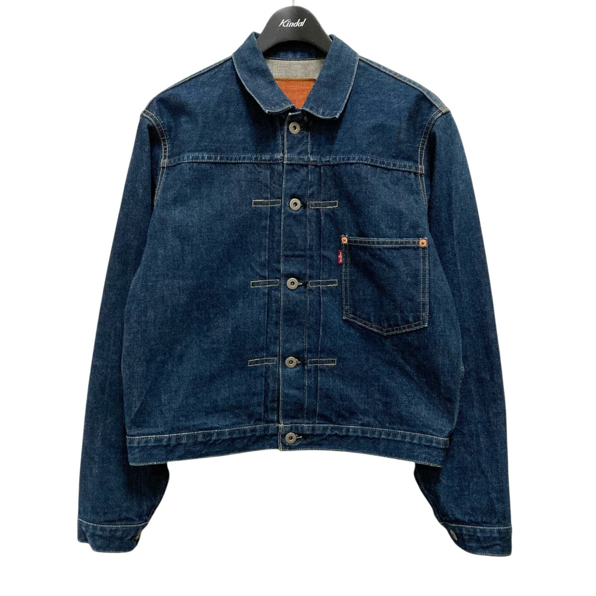 LEVI’S リーバイス デニムジャケット 日本製 71506xx 93年製 リーバイス 506 1st デニム ジャケット Gジャン BIG E 赤耳 ボタン裏