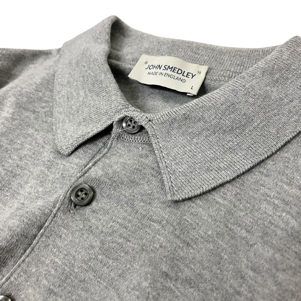 JOHN SMEDLEY ポロシャツ 古着・中古-3枚目のアイテム画像