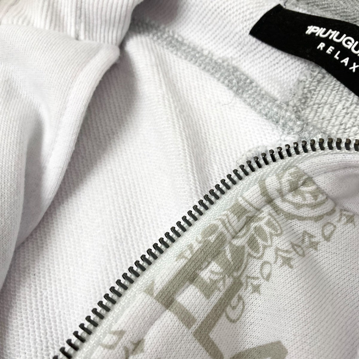1piu1uguale3 relax ジップパーカーUSO 23018 古着・中古-4枚目のアイテム画像