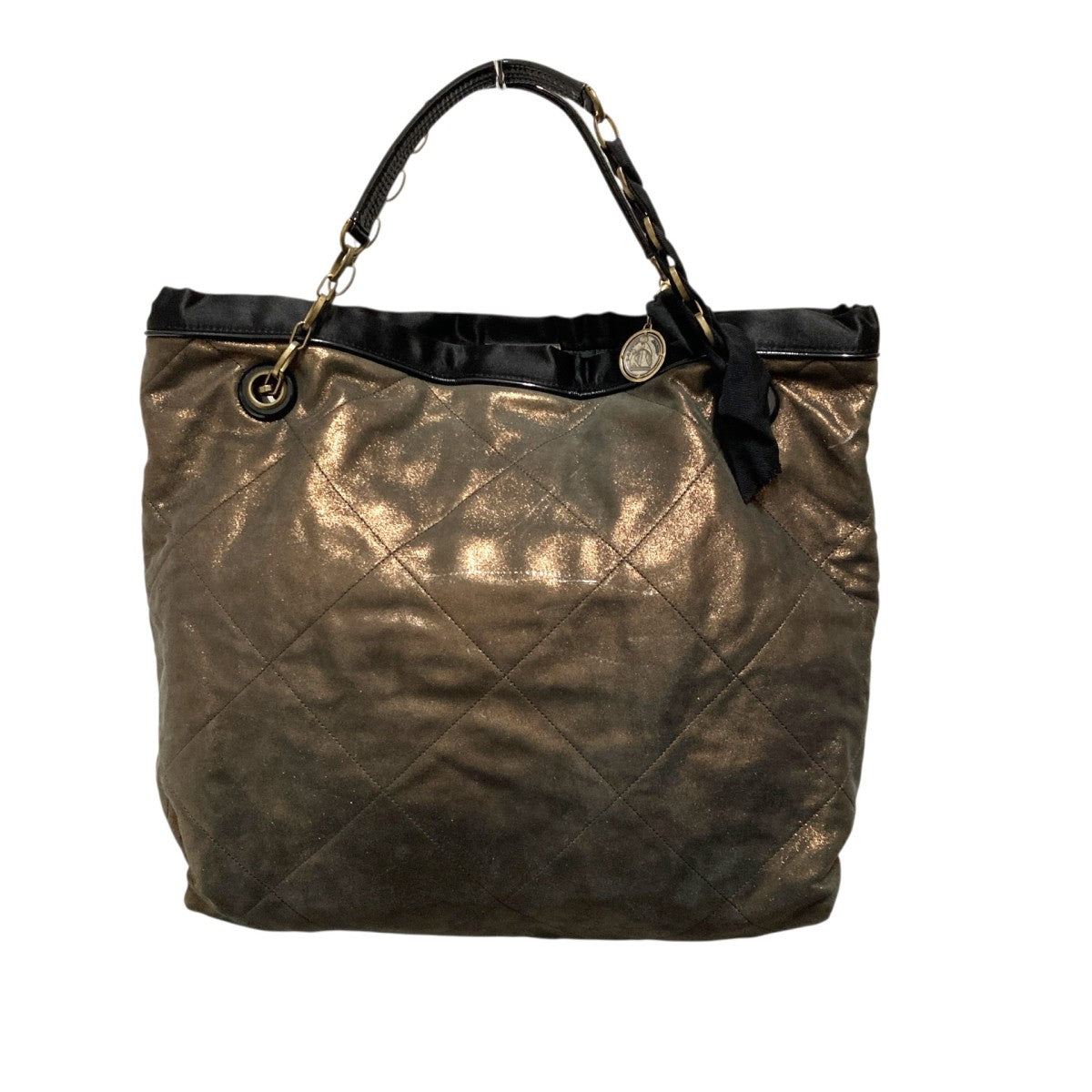 LANVIN チェーントートバッグ 古着・中古-2枚目のアイテム画像