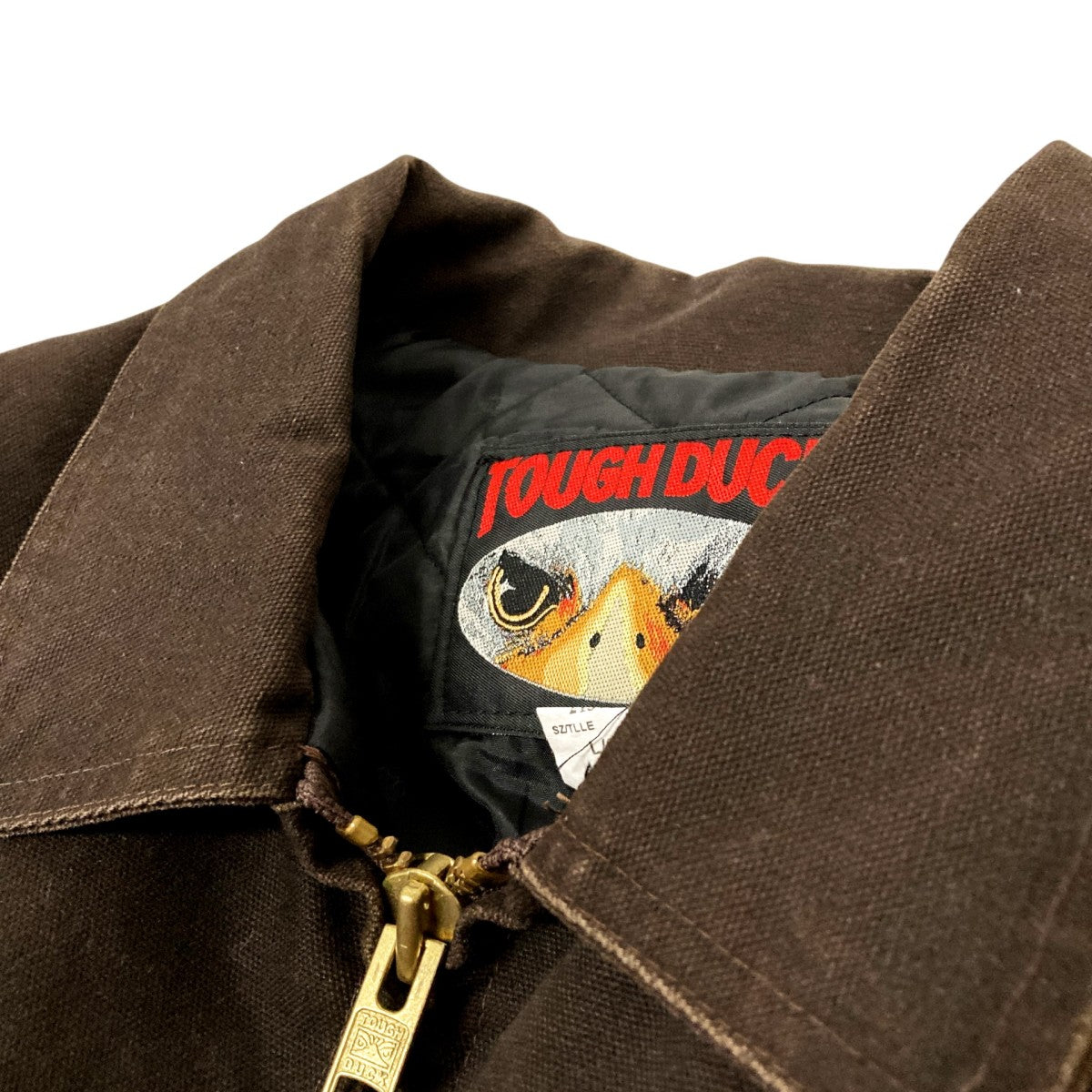 TOUGH DUCK(タフダック) ジップジャケット ブラウン サイズ L｜【公式