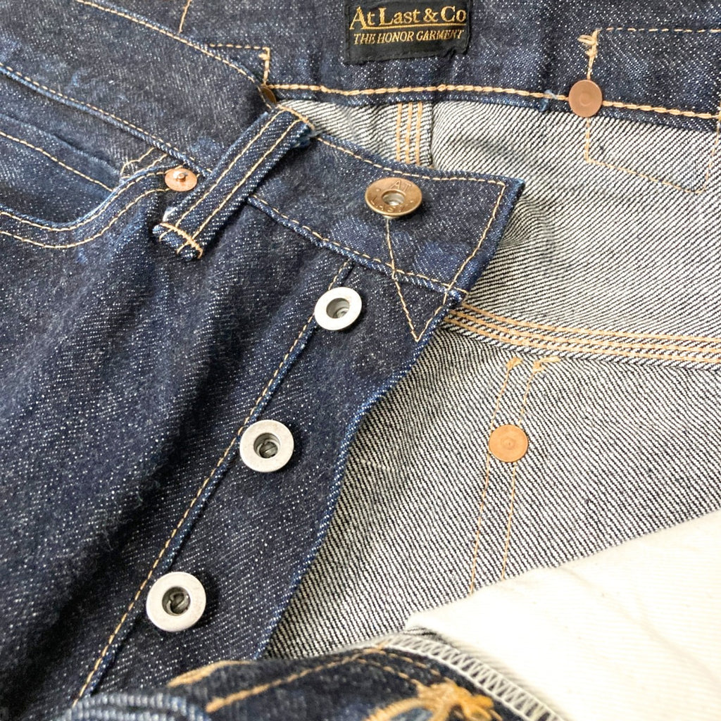 ATLAST ＆ CO(アットラスト) デニムパンツLot 107 Lot 107 インディゴ 