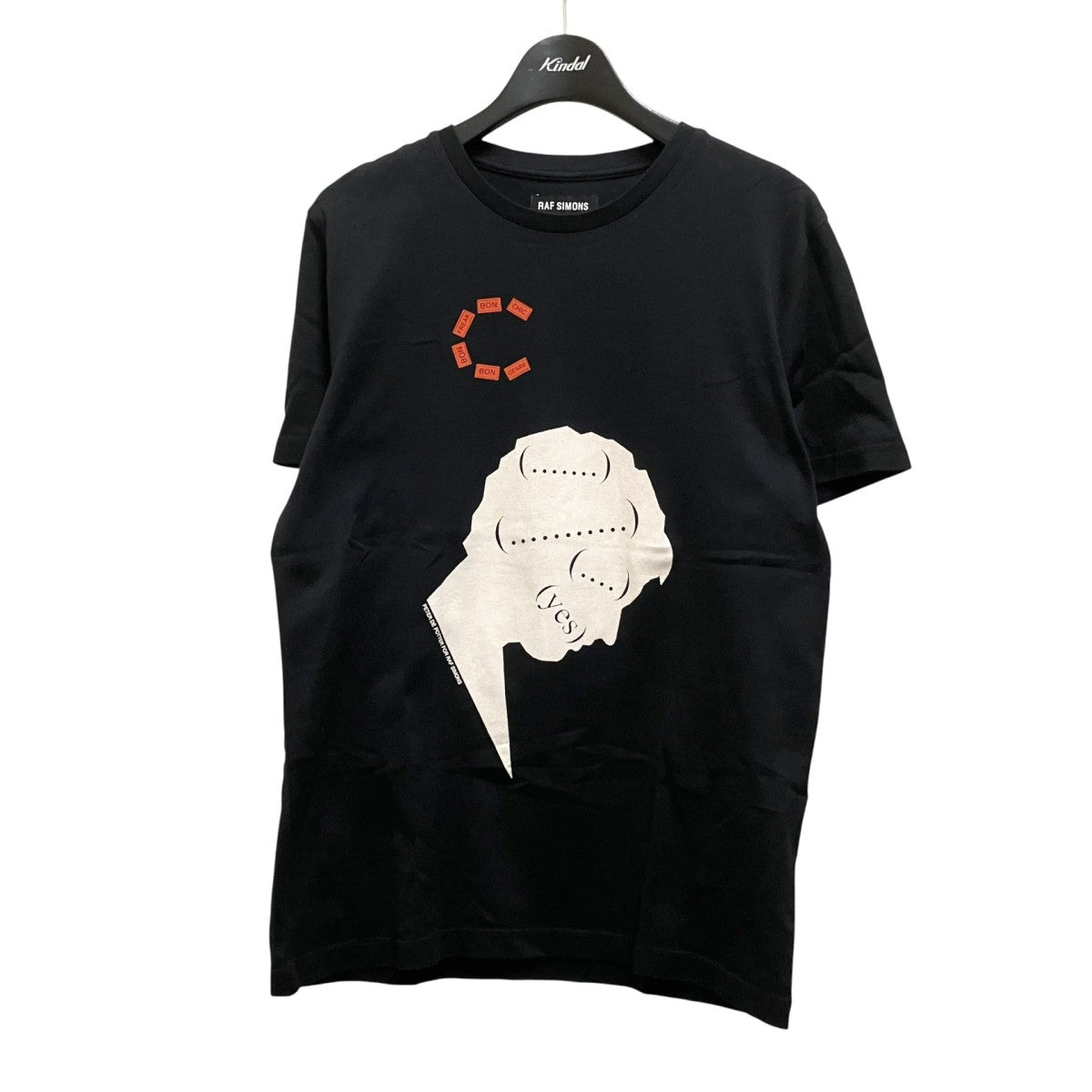 RAF SIMONS PETER DE POTTER Yes Tee半袖TシャツTS58 JR15 9090 古着・中古-1枚目のアイテム画像