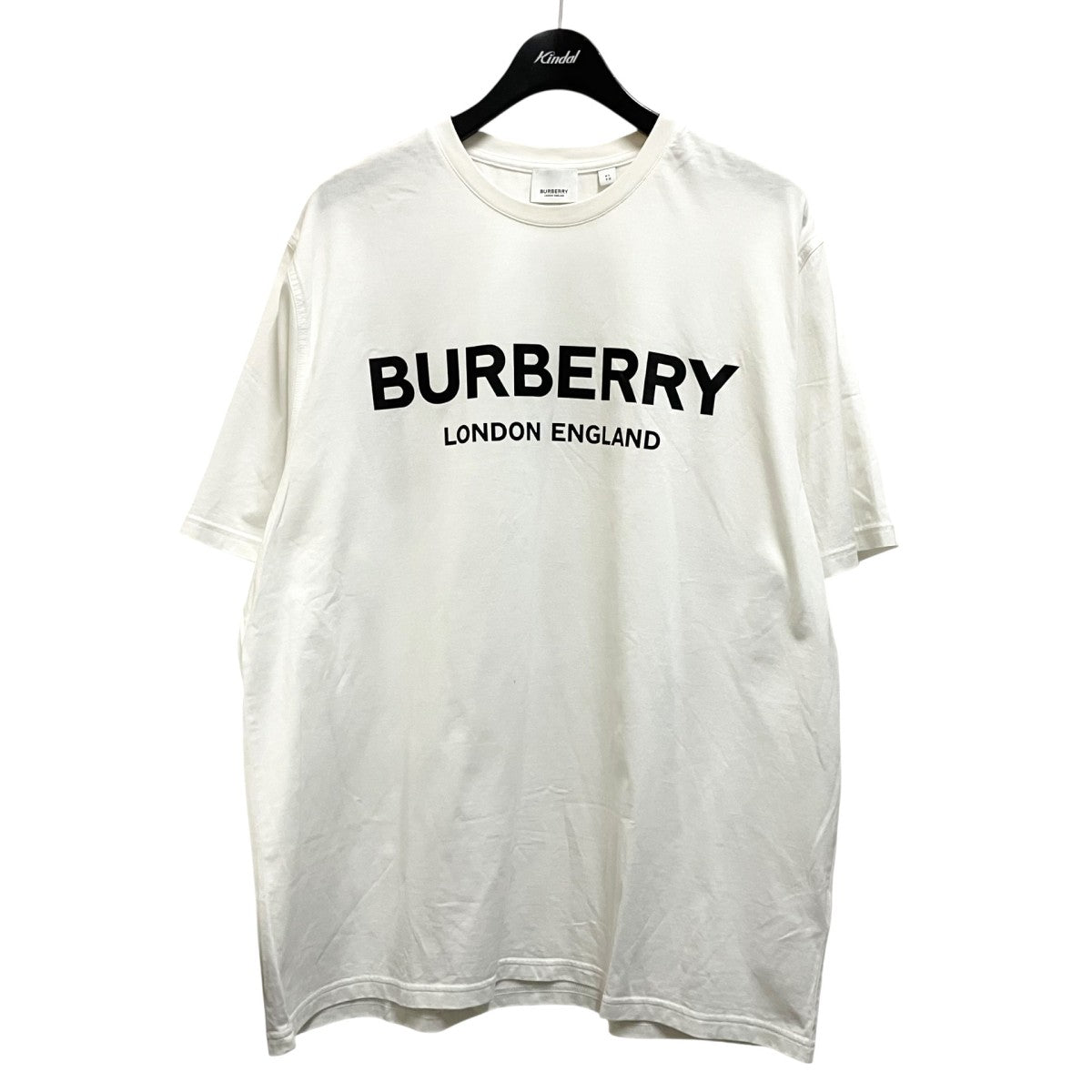 BURBERRY LETCHFORDロゴプリント クルーネックTシャツ8026017 古着・中古-1枚目のアイテム画像