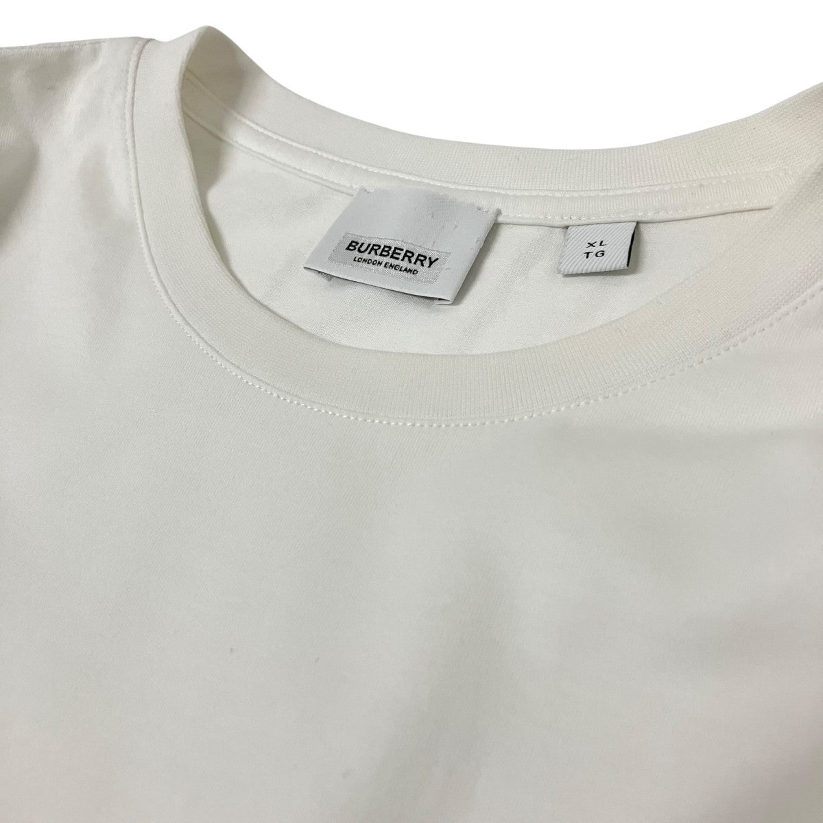 BURBERRY LETCHFORDロゴプリント クルーネックTシャツ8026017 古着・中古-3枚目のアイテム画像