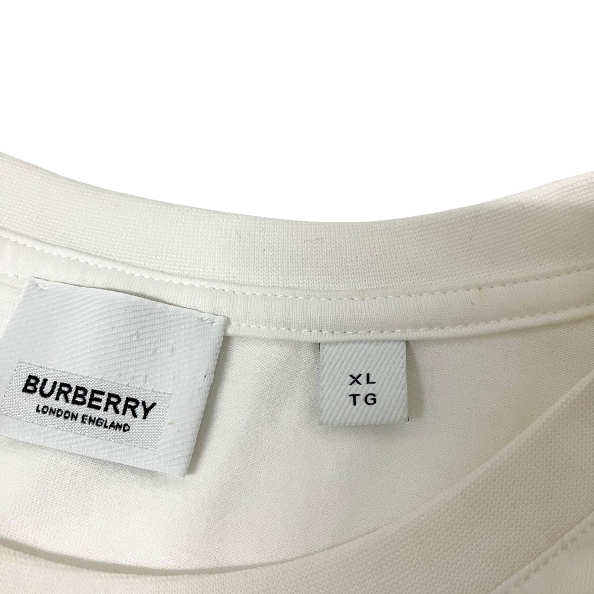 BURBERRY LETCHFORDロゴプリント クルーネックTシャツ8026017 古着・中古-4枚目のアイテム画像