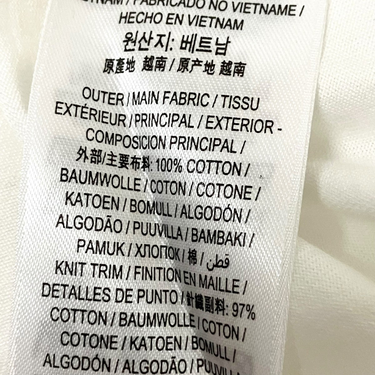 BURBERRY LETCHFORDロゴプリント クルーネックTシャツ8026017 古着・中古-5枚目のアイテム画像