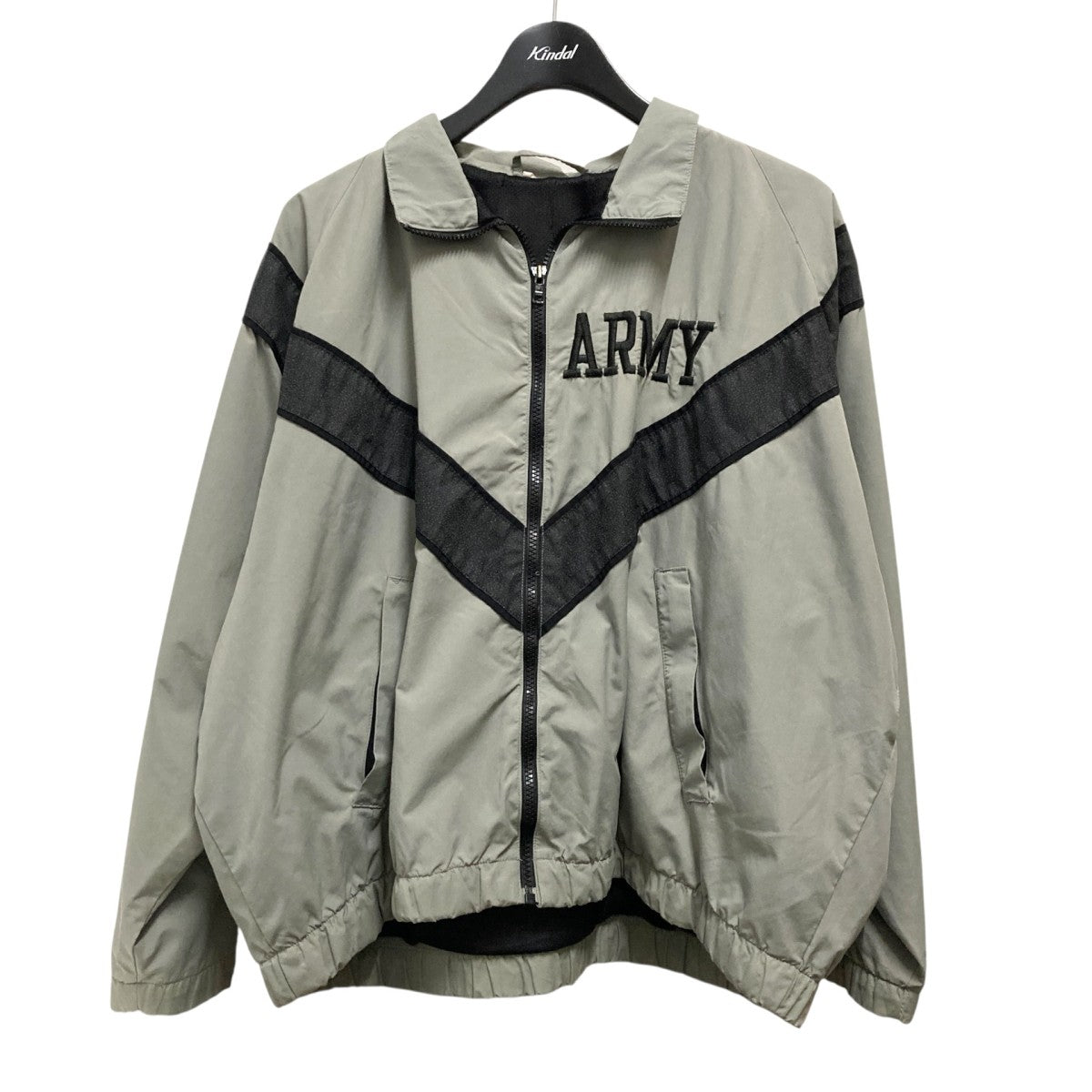 US ARMY ジップジャケット 古着・中古-1枚目のアイテム画像