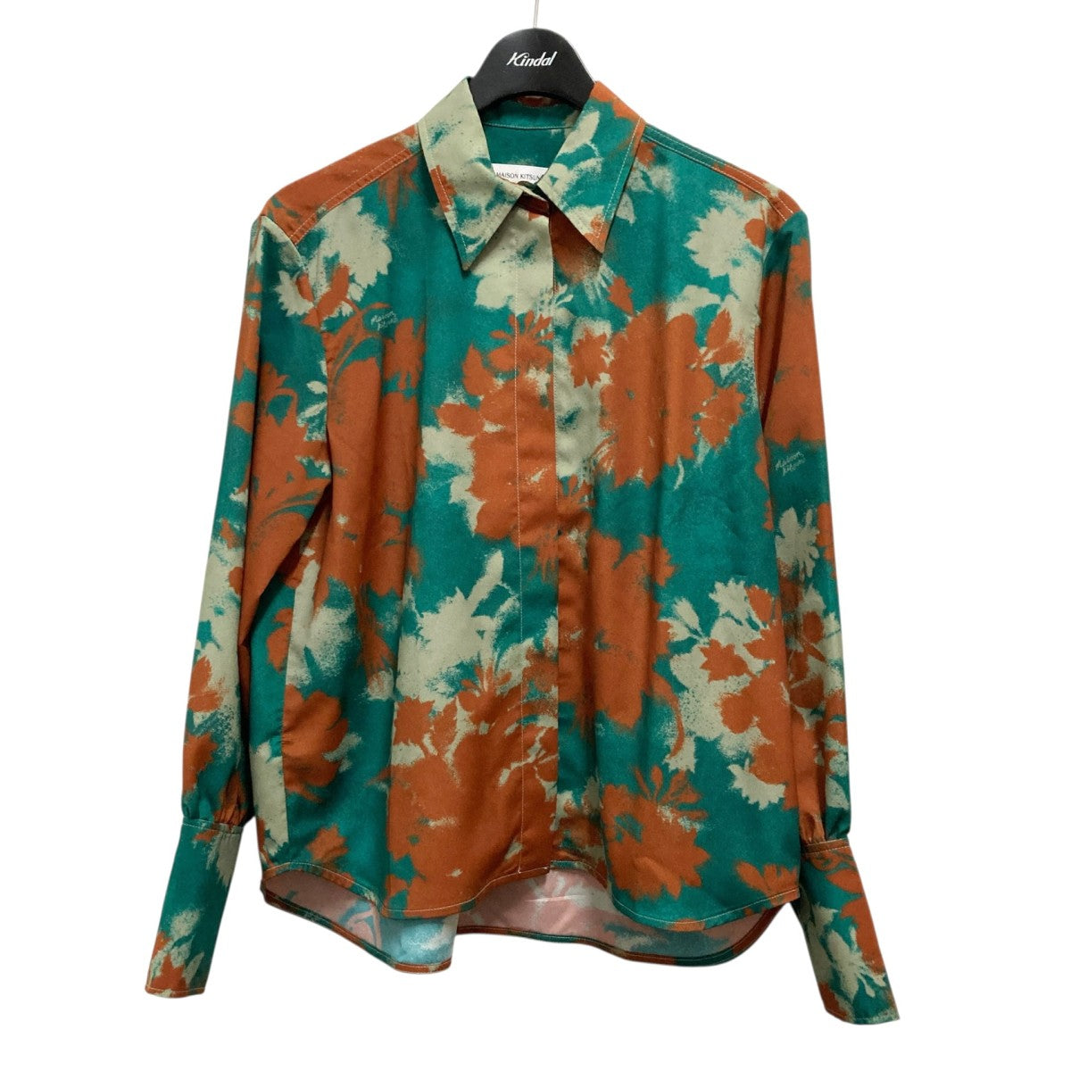 MAISON KITSUNE フラワープリントシャツLW00405WF4014 古着・中古-1枚目のアイテム画像